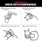 Malco Clean & Shine Interior Car Cleaner and Dressing – Restore Leather, Plastic and Vinyl Surfaces in Your Vehicle/Clean, Condition and Protect in 1 Simple Step / 16 oz. (125916)
