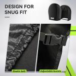 RVMATE RV Tire Covers, Wheel Cover (4 Pack) Fits 27"-29" Diameter Tires, Waterproof Anti-UV Black Tire Covers RV Accessories for Truck/Trailer/Car