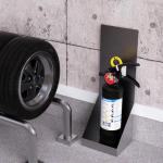 Ougist ABC Dry Powder Fire Extinguisher, 2.5 lb – 1-A:10-B:C Rated, Fire Extinguisher for Home, Kitchen, Office & Vehicle, Fire Extinguisher with Easy-Grip Handle & Quick Release, Model FF1KG,Black