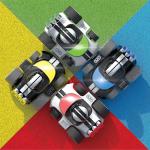 Sharper Image® Motor Battles RC Team Battle Racers – Remote Control Combat Cars with LED Lights & Damage Indicators for Multiplayer Action| RC Stunt Bumper Car Fighting Game| Toy Gift for Boys Kids