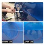 KUQUTIDY 18 Pcs Car Dent Puller Kit, Small Dent Remover Tool for Car, Damage-Free Paintless Body Dent Repair Removal Tools with T Slide Puller and 18 Suction Cups of Different SPEC for Car