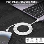 Car Apple Carplay Cable, USB A to Lightning Cable, Apple MFi Certified Charger Cord Compatible with iPhone 14pro max/14/13/12/11/XS/XR/X/8/7, iPad 4/5/6/7/8, Air 2/3, Car Charging Cable (3FT)