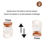 RoyAroma Wooden Acorn Essential Oil Car Diffuser Air Freshener Hang Decoration Brown