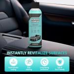 2PCS Plastic Clarify For Cars, Plastic Clarify, Waterless Spray Wax, All-In-One Detailer For Car Interiors & Exteriors, Plastic Rubber Leather Restorer For Cars