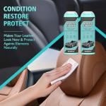 2PCS Plastic Clarify For Cars, Plastic Clarify, Waterless Spray Wax, All-In-One Detailer For Car Interiors & Exteriors, Plastic Rubber Leather Restorer For Cars