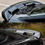 S SONLEE GT350 GT500 Style Trunk Spoiler Fit for 2015-2021 Mustang Coupe 2DR Rear Spoiler(Glossy Black)