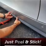 EZ Lip Front Splitter PRO – Universal Fit 2-inch Lip Spoiler, Car Accessory to Protect and Customize Your Ride, Black