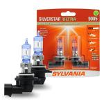 SYLVANIA 9005 SilverStar Ultra High Performance Halogen Headlight Bulb, (Contains 2 Bulbs)