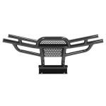 KUAFU Brush Guard Compatible with 2018-UP Club Car Tempo RHOX BMF Golf Cart Front Bumper Guard Heavy Duty Powder Coat Steel