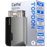 TOPDON Carpal OBD2 Scanner Bluetooth - Scanner for Car, All System Diagnostic Tool for iOS & Android, Vehicle Health Check, 6 Maintenance Services, Smog Check, Repair Guide, Performance Test