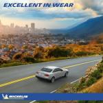 Michelin e.Primacy All Season Car Tire for Passenger, SUVs, and CUVs - 235/40R19/XL 96W
