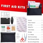 YJUSMAK Car Roadside Emergency Kit - Car Emergency Kit with Jumper Cables, Tow Rope, Folding Shovel, Safety Hammer, Reflective Warning Triangle, Car Safety Kits for Men, Women, Teenagers