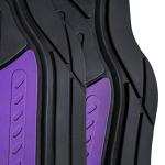 FH Group Automotive Floor Mats Purple Climaproof for All Weather Protection Universal Fit Heavy Duty Rubber fits Most Cars, SUVs, and Trucks, Full Set Trim to Fit Purple