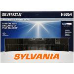 SYLVANIA H6054 SilverStar High Performance Halogen Sealed Beam Headlight 142x200, (Contains 1 Bulb), White, H6054ST.BX