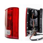 Dependable Direct Passenger Side (RH) Tail Light Assembly Compatible with 2009-2015 Honda Pilot HO2801174 - Includes Bulbs