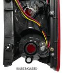 Dependable Direct Passenger Side (RH) Tail Light Assembly Compatible with 2009-2015 Honda Pilot HO2801174 - Includes Bulbs