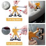 Winsall Auto Body Dent Puller Kit, Paintless Dent Repair Tool Adjustable Car Dent Remover Kit with Rubber Hammer and Metal Tap Down Pen for Auto Hail Damage Repair & Other Metal Surface 39PCS