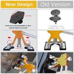 Winsall Auto Body Dent Puller Kit, Paintless Dent Repair Tool Adjustable Car Dent Remover Kit with Rubber Hammer and Metal Tap Down Pen for Auto Hail Damage Repair & Other Metal Surface 39PCS