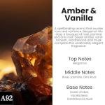 HoogaLife Car Air Freshener Diffuser 2 Pack Hanging Air Freshener Diffuser - Amber Vanilla Fragrance Oil Air D iffuser for Car, 45+ days Long Lasting Fragrance Made in USA C ar Air Fresheners