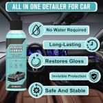 2PCS Plastic Clarify For Cars, Waterless Spray Wax, Plastic Clarify, All-In-One Detailer For Car Interiors & Exteriors, Plastic Rubber Leather Restorer For Cars