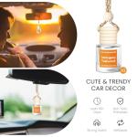 Hanging Car Air Freshener, Long Lasting Scent, Cute Air Fresheners for Women, 2 Pack Non-Toxic Essential Oil Diffuser, Made in USA