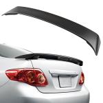 FINDAUTO ABS Rear Trunk Spoiler Wing with 3rd Brake Light Fits for 2003-2013 for Toyota Corolla Trunk Lip Spoiler