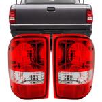 TULALUX Tail Lights Compatible With Ford Ranger 2001-2011 Rear Lamps (Red)