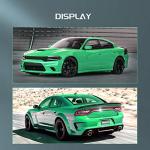 SCITOO Rear Spoiler Wing, Hard ABS Rear Trunk Spoiler Rear Wing Fits for 2011-2020 for Dodge Charger Sedan (Matte Black)