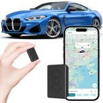 Mini GPS Tracker,GPS Tracker for Vehicles, Hidden Magnetic Car Tracking Device, Real Time Global Positioning System for Cars, Fleets, Pets, Children and Seniors. No Subscription Required