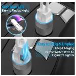 iPhone 14/13 Pro Max Car Charger, 36W 2-Port Fast USB C Car Charger Power Cigarette Lighter Adapter with 3FT Lightning Cable for iPhone 14/13 Plus/12 Pro Max/11/11 Pro Max, iPad Pro/Air/Mini