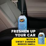 Meguiar's G16602 Meguiar's Whole Car Air Refresher, Odor Eliminator Spray Eliminates Strong Vehicle Smells Throughout Your Interior, Summer Scent, 2 Oz Aerosol Canister