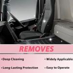 NIUYOU Car Interior Cleaner,100ml Car Interior Cleaner,Total Interior Cleaner & Protectant,Vehicle Interior Polish,Protectant & Dressing, Decontaminatio, Interior All Purpose Car Cleaner(2pcs)