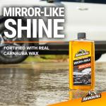 Ultra Shine Car Wash and Wax by Armor All, Car Wax and Cleaner for Cars, Trucks and Motorcycles, 16 Fl Oz