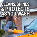 Ultra Shine Car Wash and Wax by Armor All, Car Wax and Cleaner for Cars, Trucks and Motorcycles, 16 Fl Oz