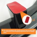 Femibon Universal Rear Spoiler 54 Inch Seagull PRO Style Matte Black Rear Trunk Spoiler Wing Lightweight Compatible with 3-Compartment Sedan with a Flat Trunk（Glossy Black）