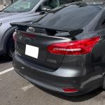 Femibon Universal Rear Spoiler 54 Inch Seagull PRO Style Matte Black Rear Trunk Spoiler Wing Lightweight Compatible with 3-Compartment Sedan with a Flat Trunk（Glossy Black）