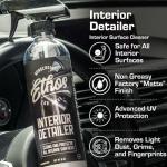 Ethos Interior Detailer Spray - Interior Car Cleaner Easily Cleans & Protects All Interior Surfaces | Non Greasy Satin Finish with UV Protection & Odor Neutralizing Agents | Coconut Scented