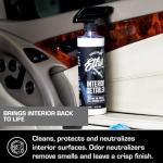 Ethos Interior Detailer Spray - Interior Car Cleaner Easily Cleans & Protects All Interior Surfaces | Non Greasy Satin Finish with UV Protection & Odor Neutralizing Agents | Coconut Scented