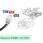 CartClan Club Car DS LED Rear Taillights, Golf Cart LED Tail Light Kit Suitable for Club Car DS 1982-Up, Replacement Part OEM#: 1017035, Set of 2