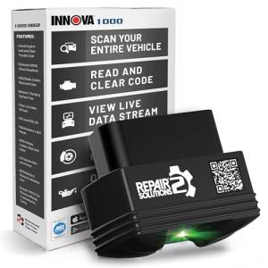 Innova 1000 Bluetooth OBD2 Scanner for iPhone & Android - Predict Car Problems Before They Happen - No Subscriptions - Detect Check Engine, ABS, SRS Issues for Cars 1996+