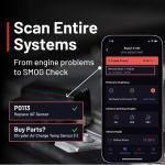 Innova 1000 Bluetooth OBD2 Scanner for iPhone & Android - Predict Car Problems Before They Happen - No Subscriptions - Detect Check Engine, ABS, SRS Issues for Cars 1996+