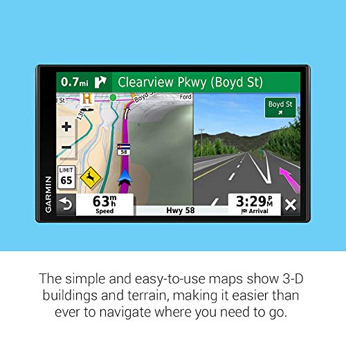 Garmin DriveSmart 65 Voice-Controlled GPS Navigator