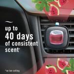 Car Air Freshener Vent Clip Sweet Watermelon Vine Scent, 2 Count, .13 oz Total