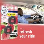 Car Air Freshener Vent Clip Sweet Watermelon Vine Scent, 2 Count, .13 oz Total