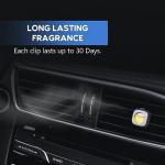 Air Jungles Hawaiian Scent Car Air Freshener Clip, 6 Vent Clips, 4 ml Each, Long Lasting Air Freshener, Up to 180 Days Car Refresher Odor Eliminator