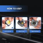 Air Jungles Hawaiian Scent Car Air Freshener Clip, 6 Vent Clips, 4 ml Each, Long Lasting Air Freshener, Up to 180 Days Car Refresher Odor Eliminator