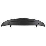 SCITOO Glossy Black Rear Spoiler Wing Body Kit Compatible with Universal Rear Trunk Spoiler Wing with 3rd Brake Light Splitter Chin Exterior Diffuser