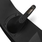 SCITOO Glossy Black Rear Spoiler Wing Body Kit Compatible with Universal Rear Trunk Spoiler Wing with 3rd Brake Light Splitter Chin Exterior Diffuser