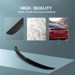 SCITOO ABS Spoiler Wing Fits for 2015-2017 for Toyota Camry 1PC Glossy Black Rear Trunk Spoiler Wing
