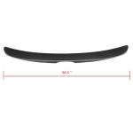 SCITOO ABS Spoiler Wing Fits for 2015-2017 for Toyota Camry 1PC Glossy Black Rear Trunk Spoiler Wing